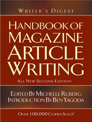 cover image of The Writer's Digest Handbook of Magazine Article Writing